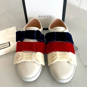 Gucci Ace Bow Sneakers